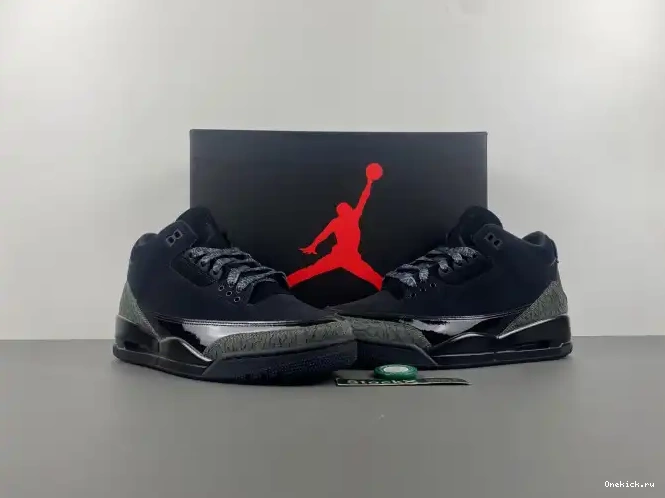 One Kick Retro 3 Jordan Air Cat CK9246-168 Black 0517